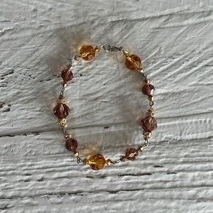 Swarovski crystal women’s bracelet. Size O/S